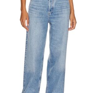 Agolde Low Slung Baggy Jeans - Albertine wash